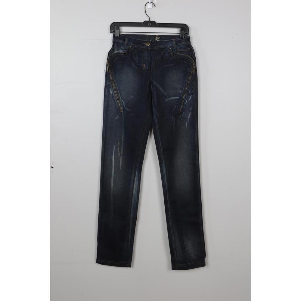 00's Just Cavalli Dark Wash Straight-Leg Jeans